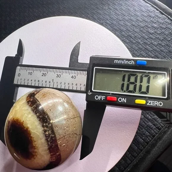 Septarian Crystal‎ Sphere with UV Reaction (#2) - Picture 12 of 14